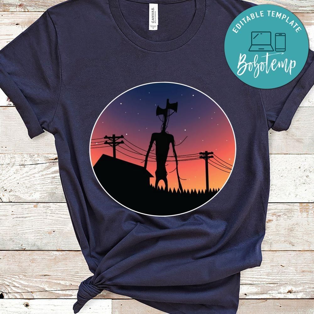 Siren Head Boy Unisex T Shirt - Child SirenHead Shirt