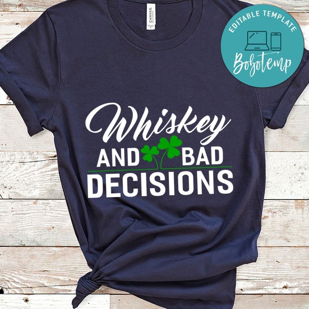 Whiskey Bourbon Whisky Scotch Blended Shirt