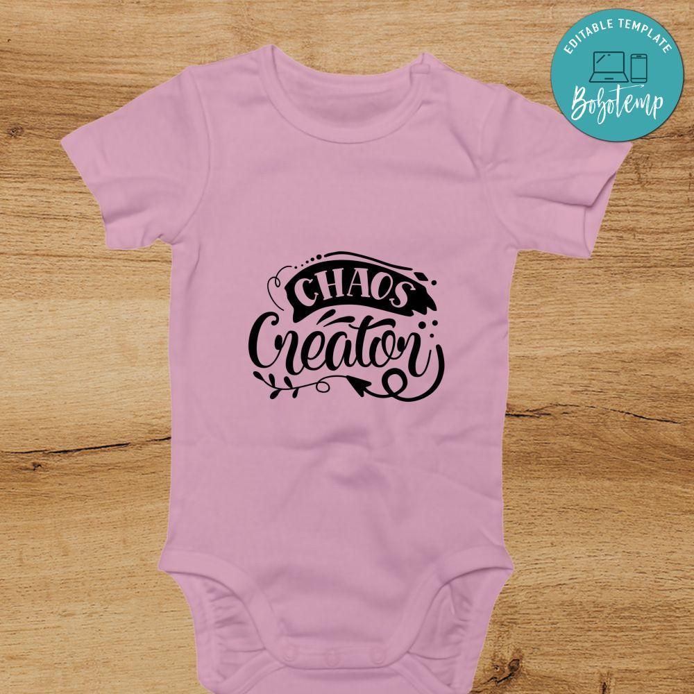 Chaos creator Cute Baby Shirt