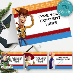 Toy Story Food Labels Printable Instant Download
