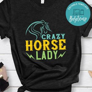 crazy horse lady Shirt