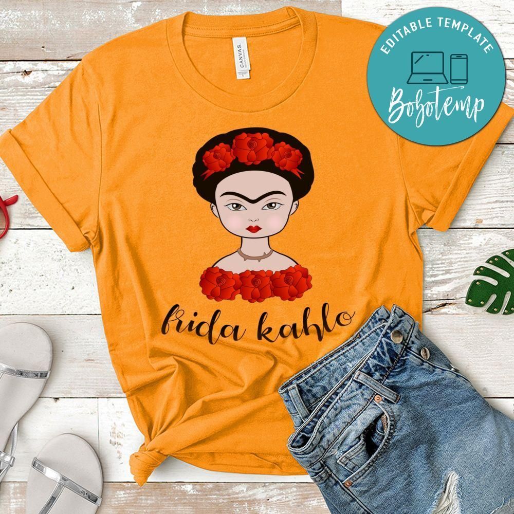 Frida Kahlo T-Shirt - Latina Power Shirt - Frida Kahlo Tee