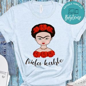Frida Kahlo T-Shirt - Latina Power Shirt - Frida Kahlo Tee