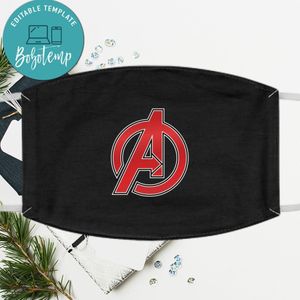Avengers Fabric Face Mask - Daily Use Fabric Face Mask
