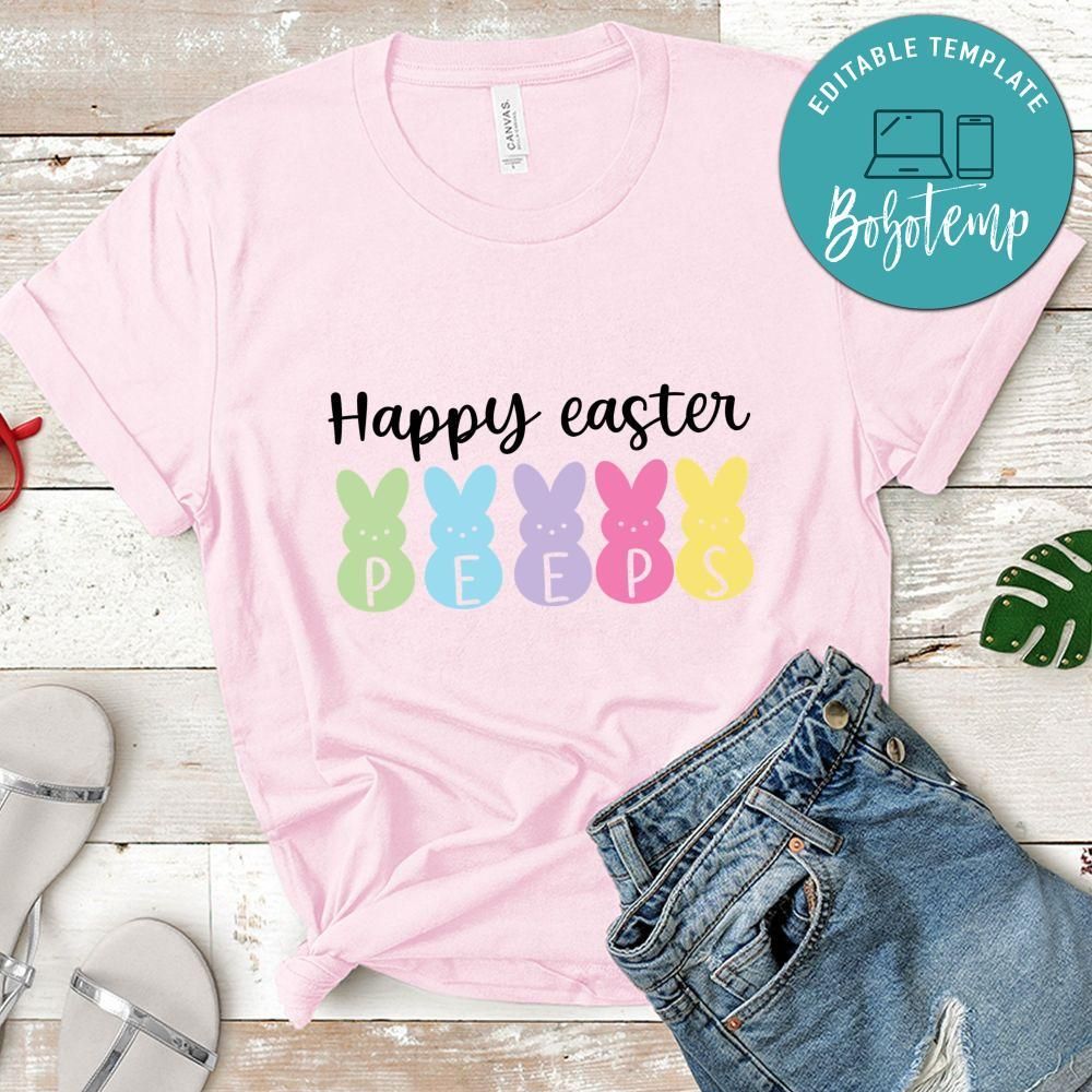 Happy Easter Peeps Shirt