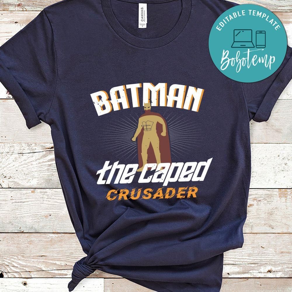 Batman the caped crusader T Shirt