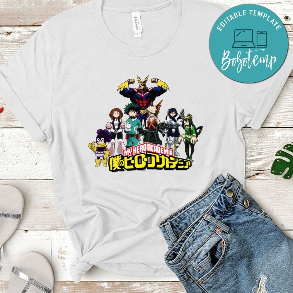 My Hero Academia Girls Boys T Shirt