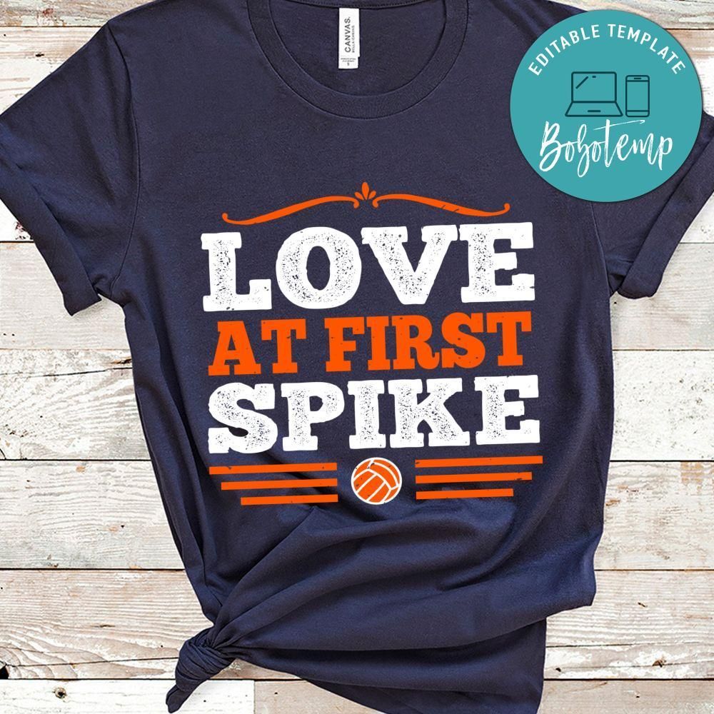 Love at first spike Basketball Shirt