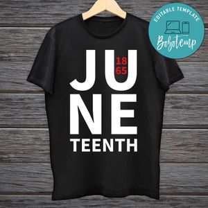 Black History Juneteenth 1865 Shirt Digital File Transparent PNG & SVG Instant Download