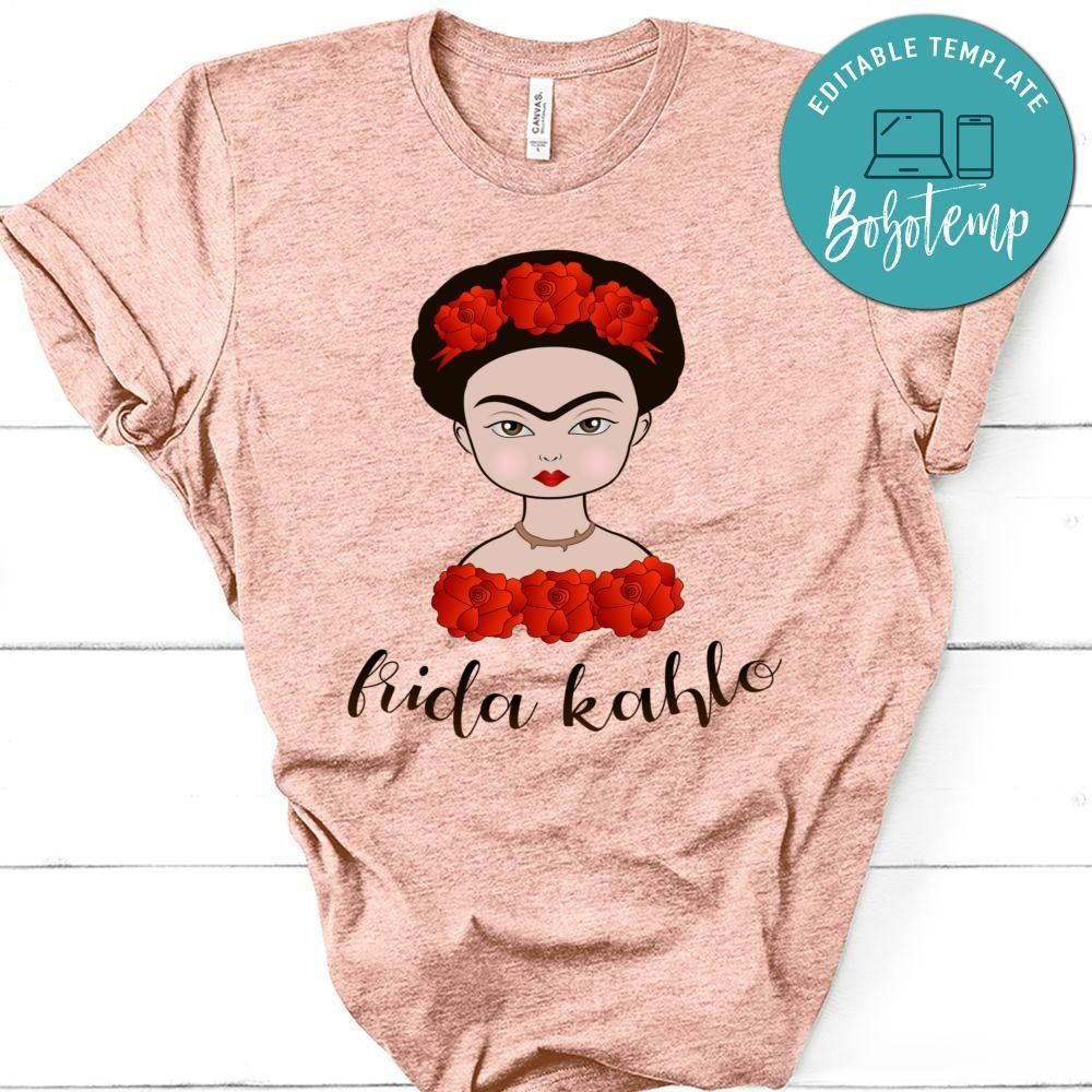 Frida Kahlo T-Shirt - Latina Power Shirt - Frida Kahlo Tee