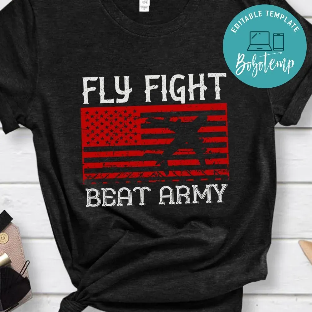 fly fight beat army Shirt | Bobotemp