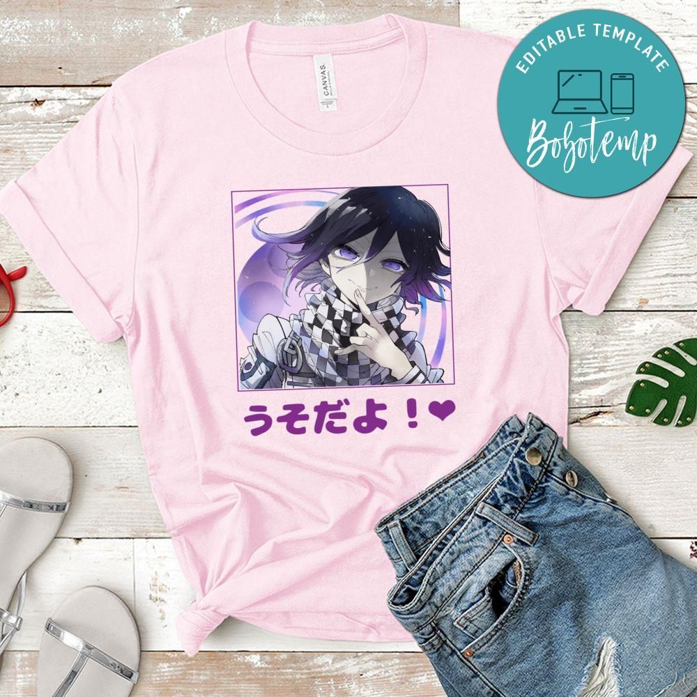 Danganronpa Kokichi Ouma Inspired T-Shirt for Fans