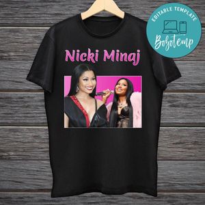 Customizable Nicki Minaj Digital File Transparent PNG Instant Download