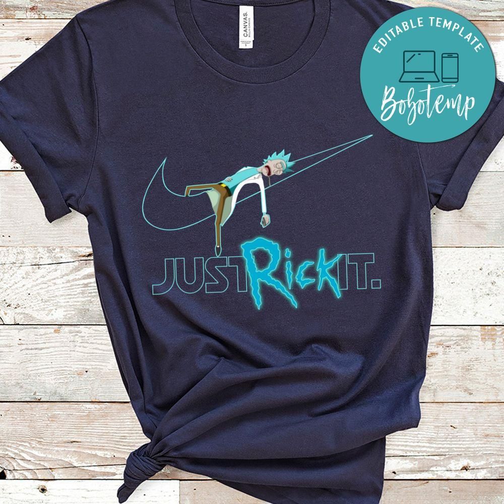 Just Rick It Adults Funny T-Shirt