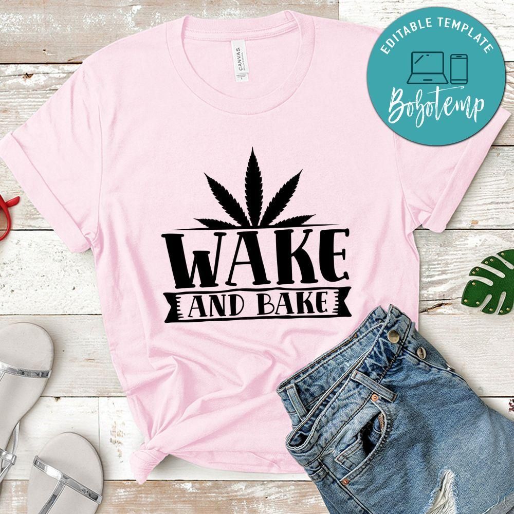 wake and bake Kitchen Shirt