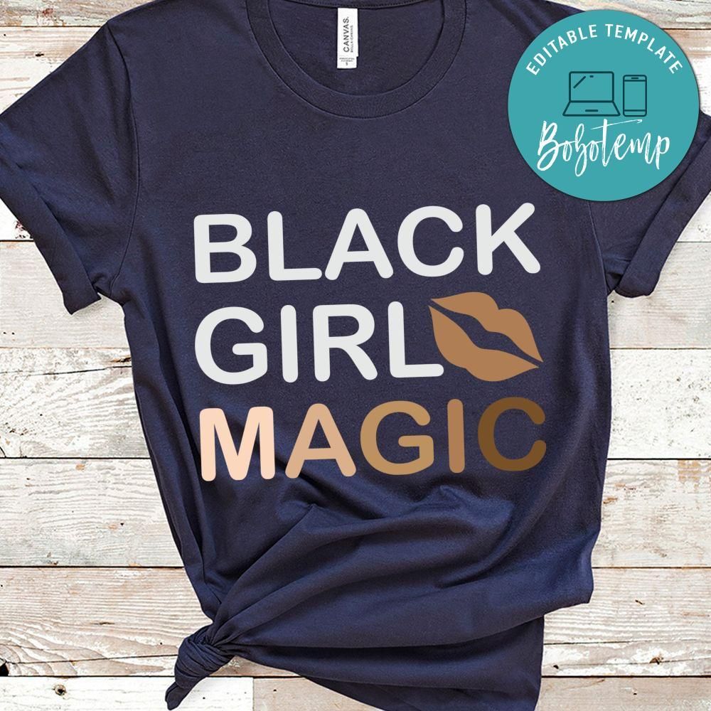 Black Girl Magic Lips Shirt