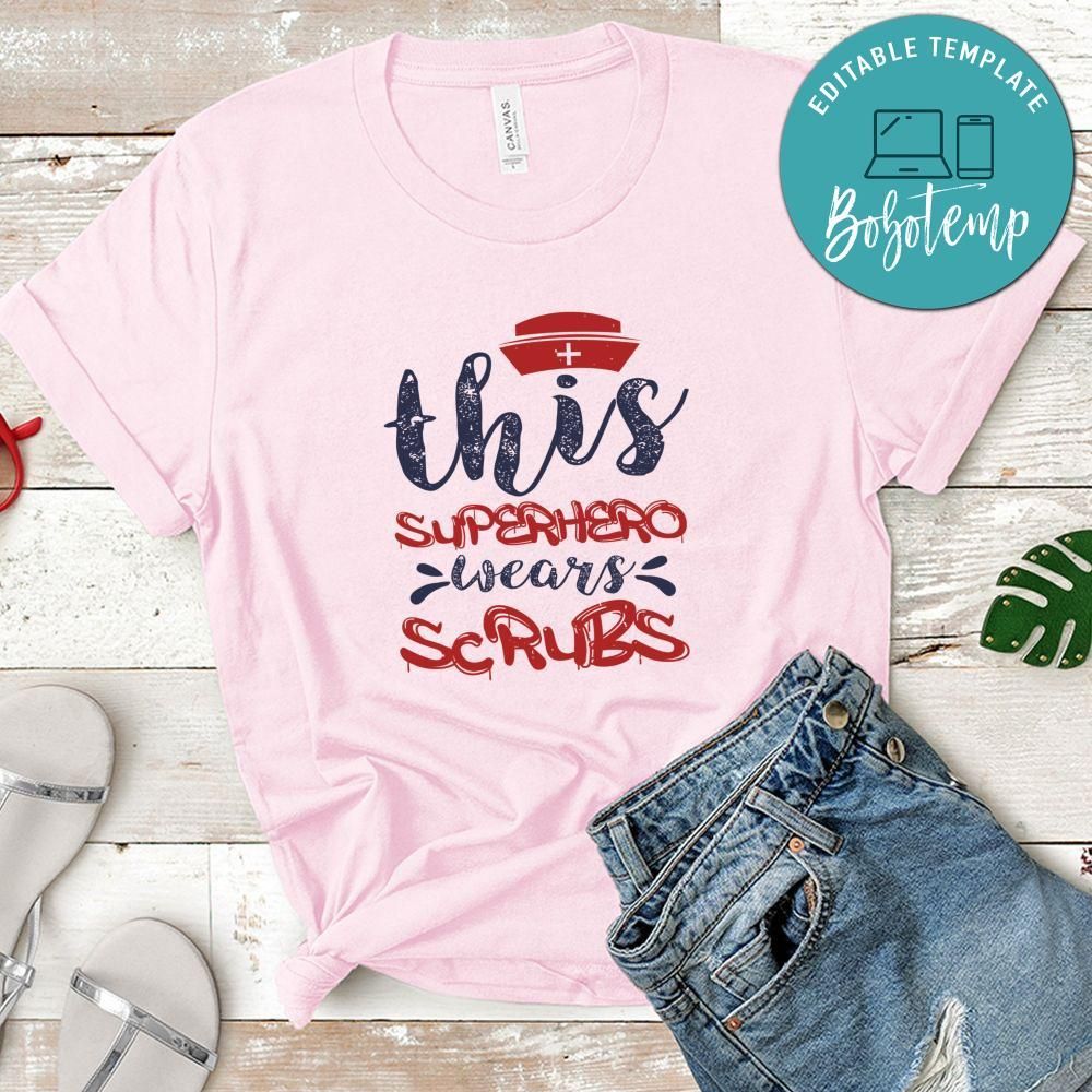 this superhero wears scrubs T Shirt