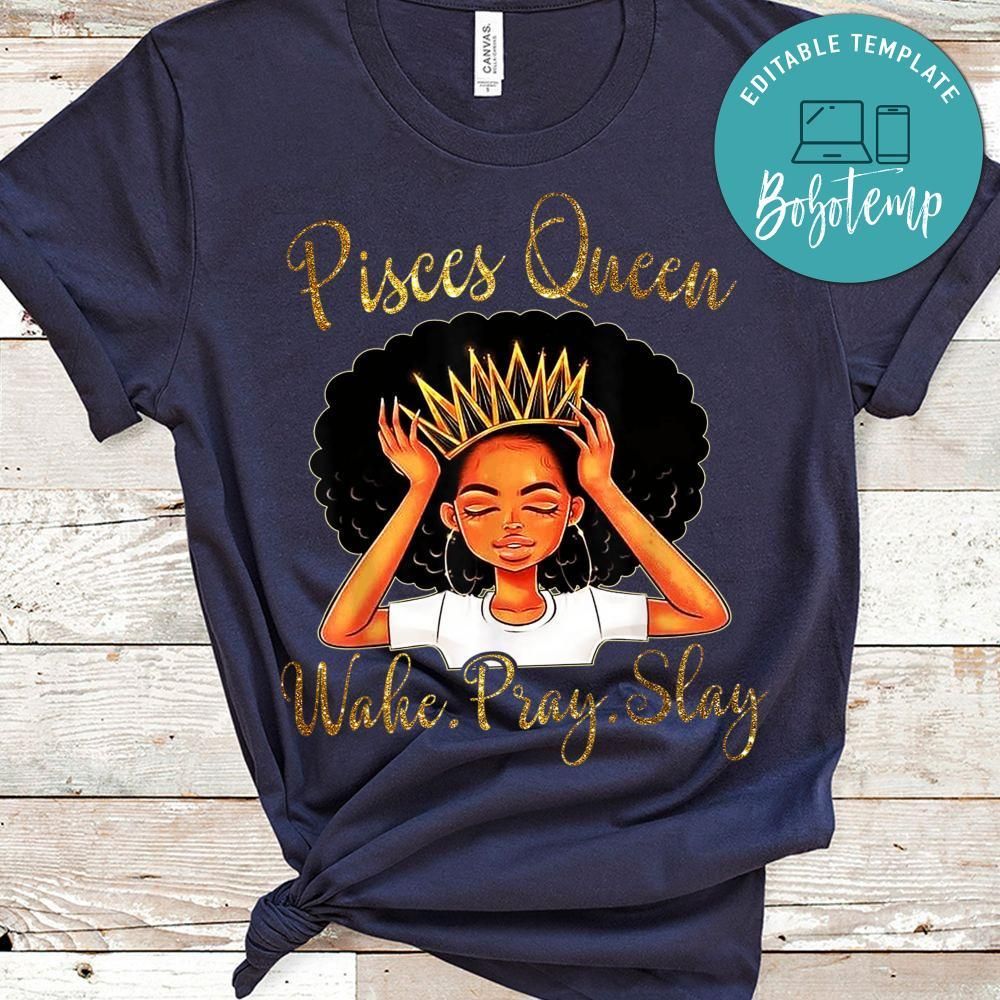 Pisces Queens Are Born in February 19 March 20 Tshirt Shirt