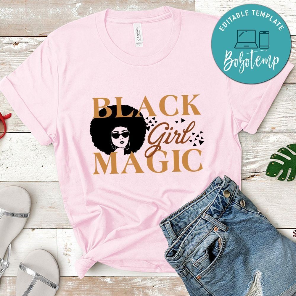 Black Girl Magin Black History Shirt