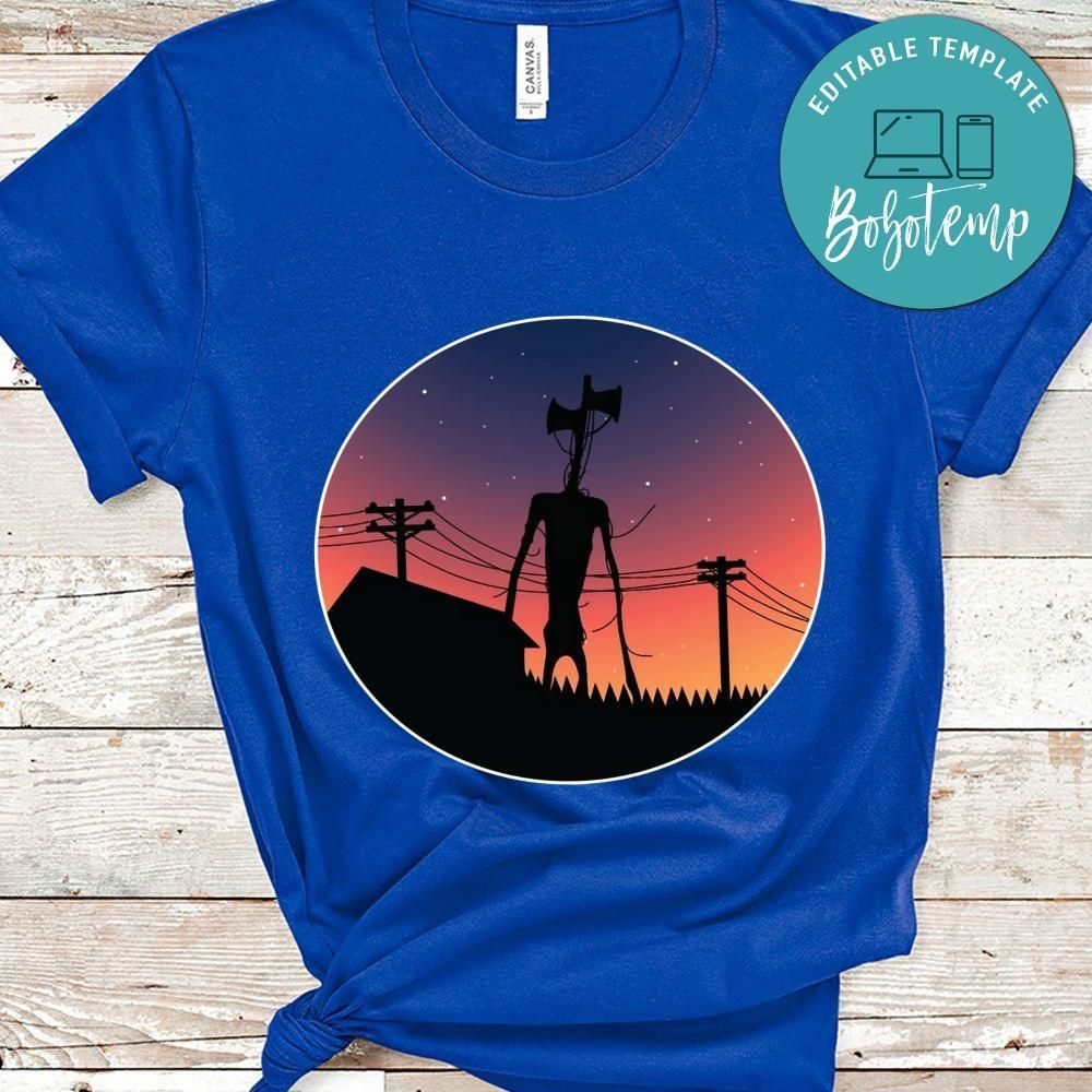 Siren Head Boy Unisex T Shirt - Child SirenHead Shirt