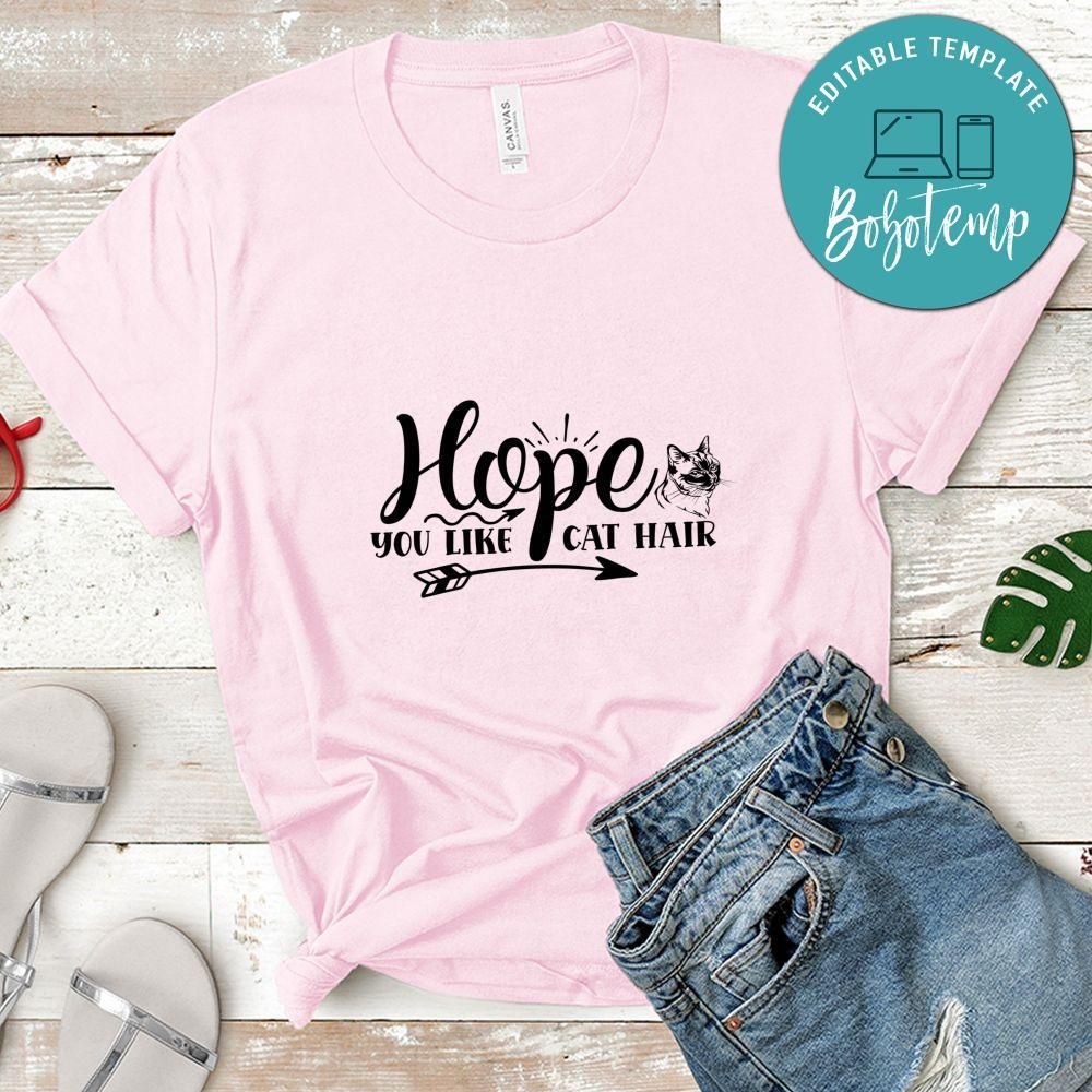 Hope you like cat hair Doormat Shirt