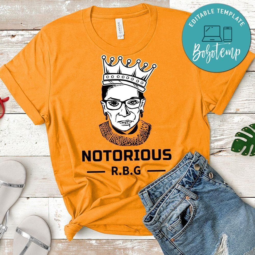 Ruth Bader Notorious RBG Shirt