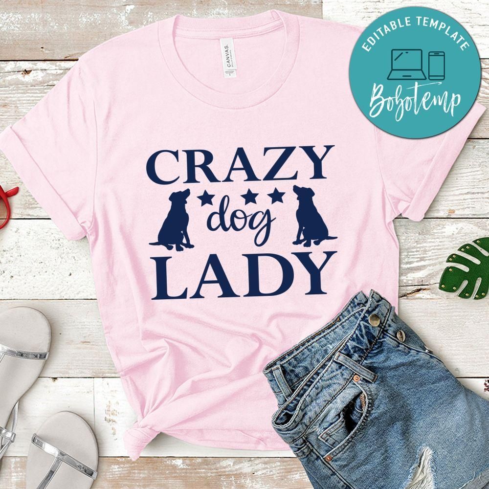 Crazy dog lady gift Gift Shirt