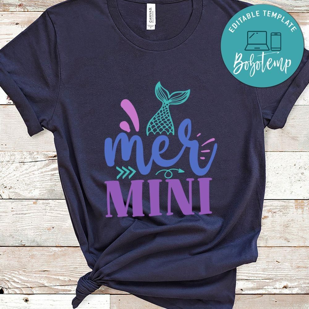 mermini Mermaid Shirt