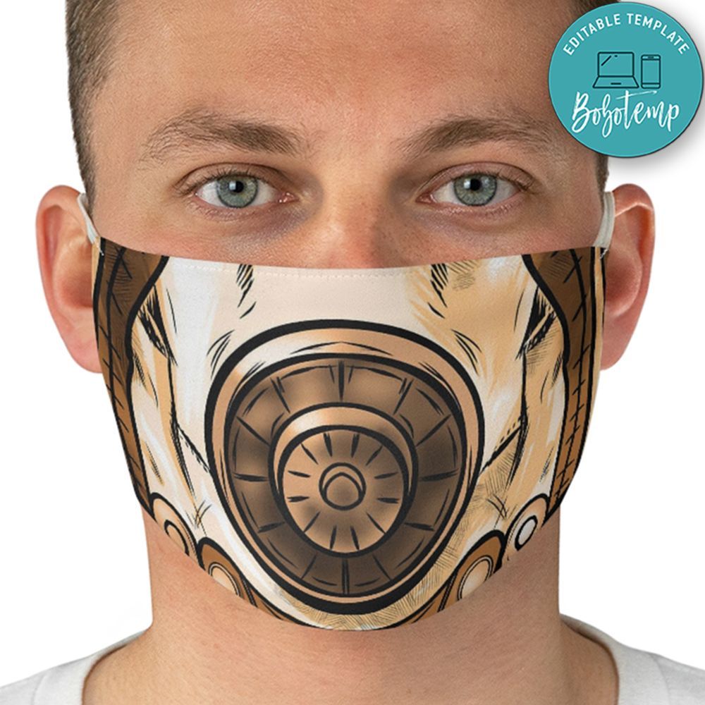 Download Borderlands Game Psycho Bandit Washable Black Face Mask ...