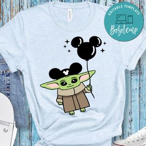 Baby Yoda Disney Ears T-Shirt