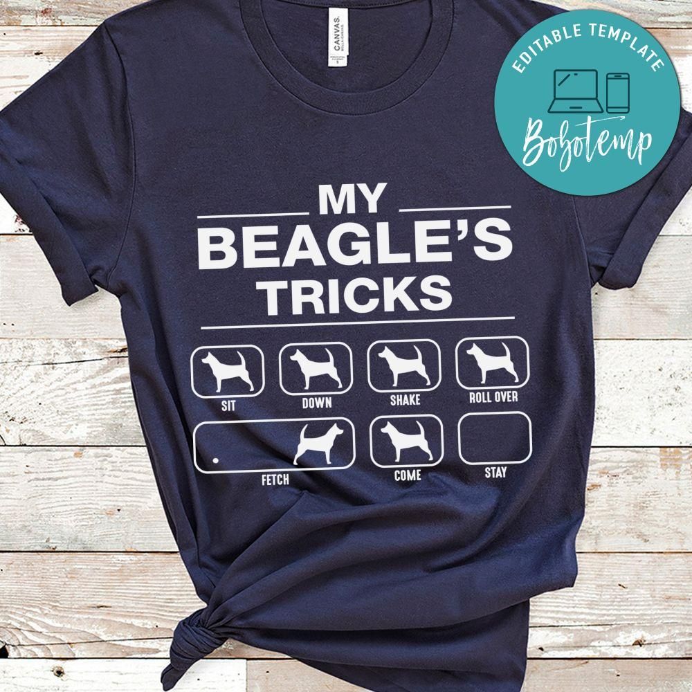 My beagle's tricks Gift Shirt