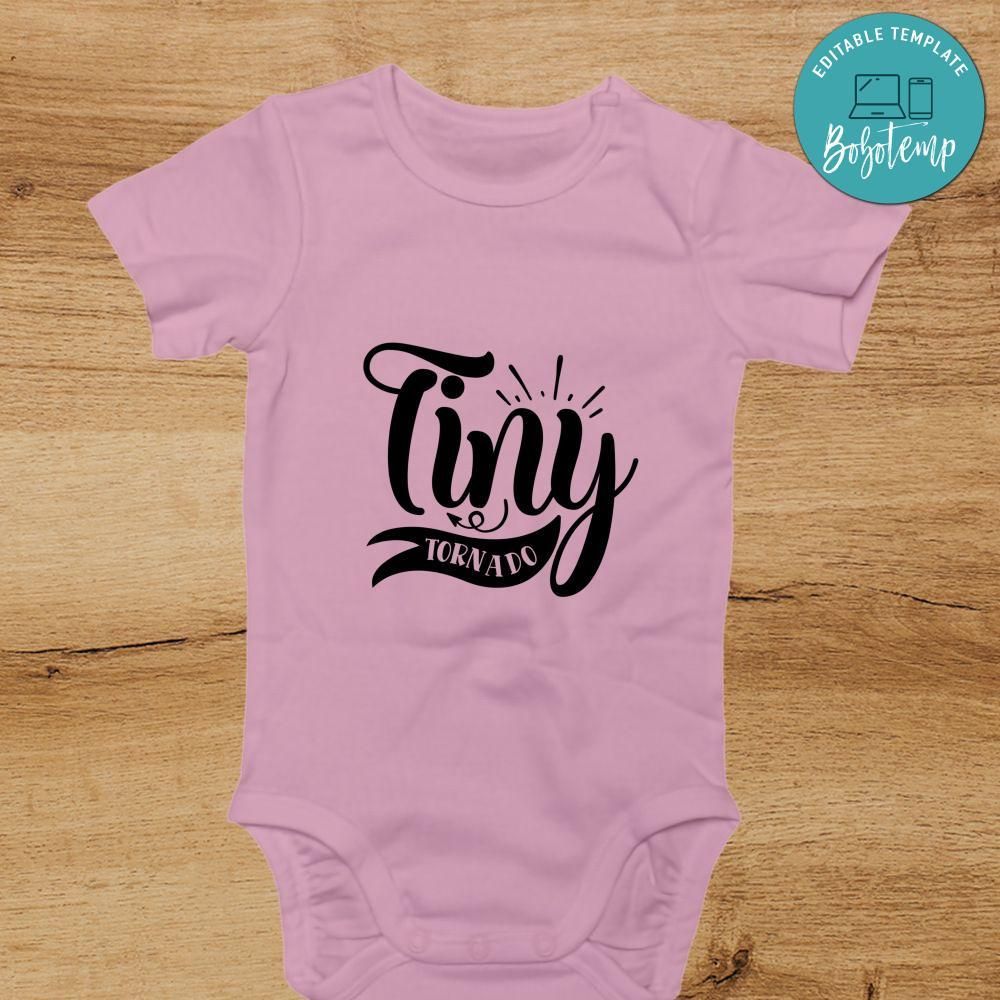 Tiny tornado Cute Baby Shirt