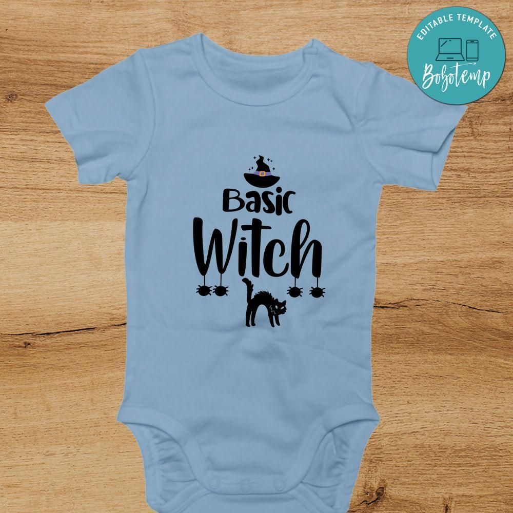 Basic Witch Baby Onesie
