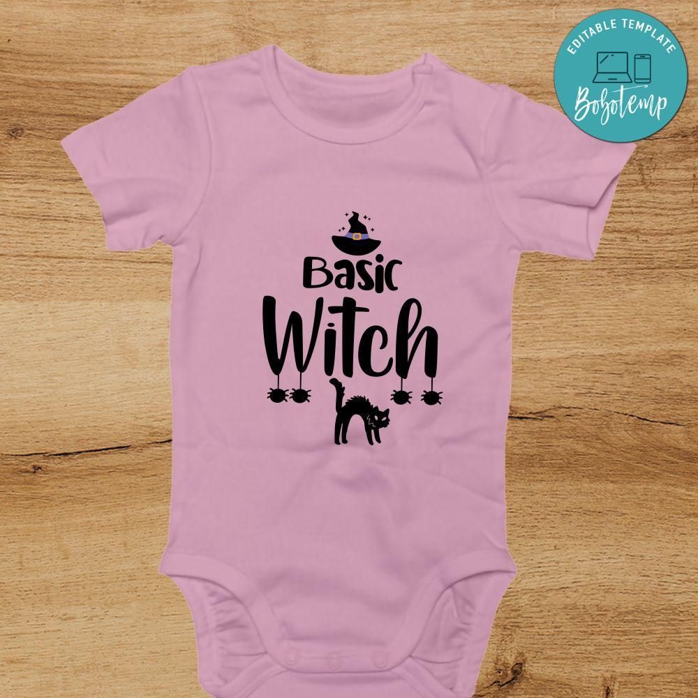 Basic Witch Baby Onesie