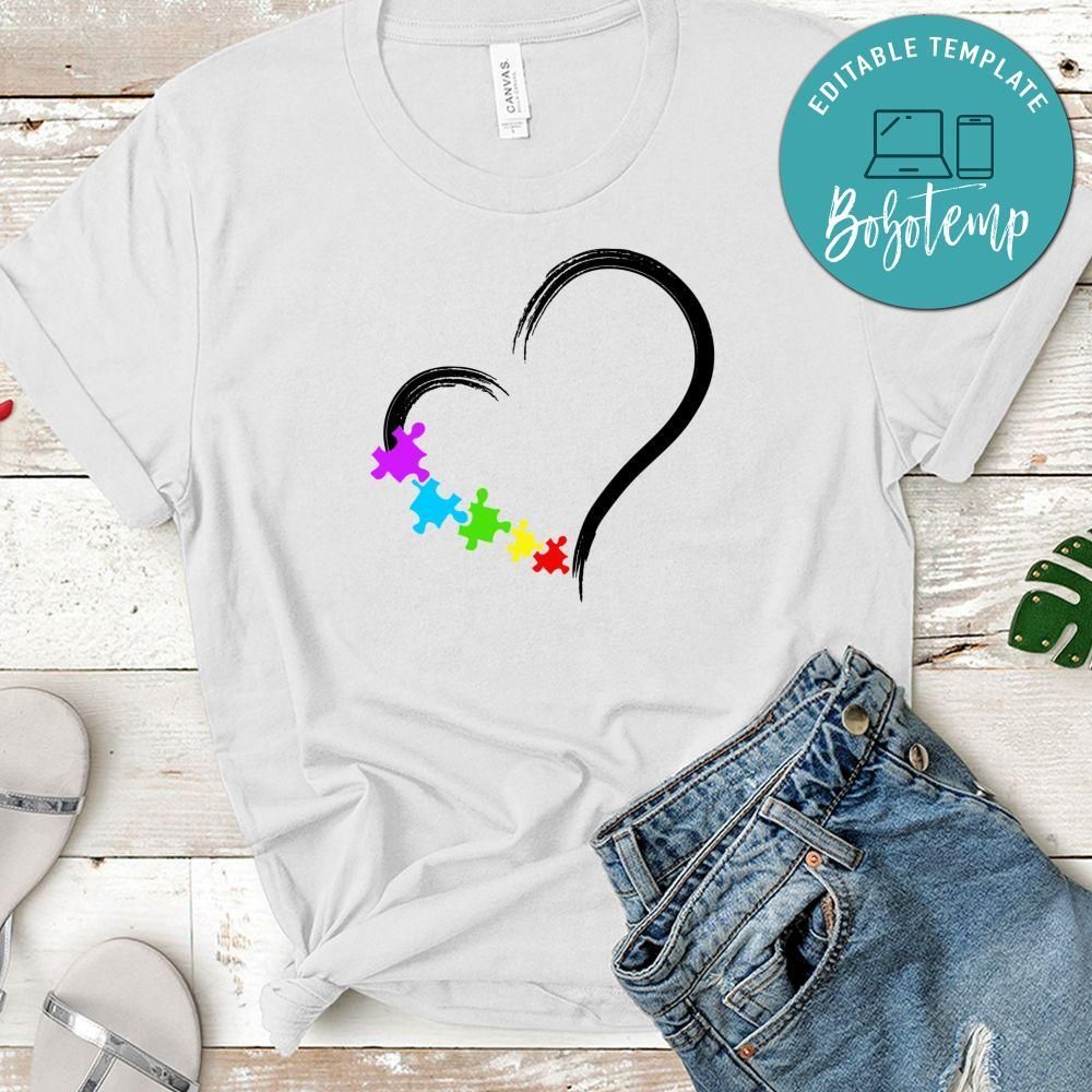 Autism Heart Shirt
