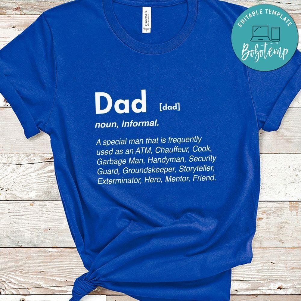 Dad Definition Shirt