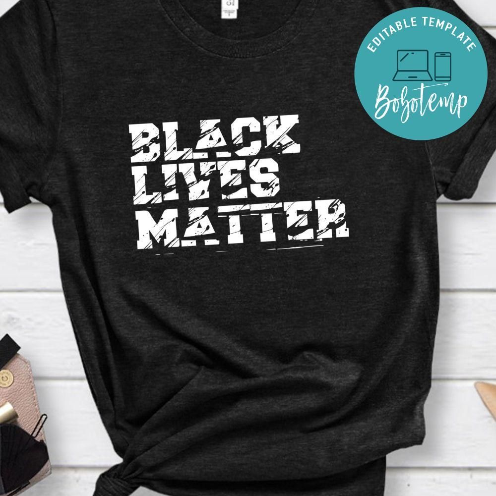Black Lives Matter Unisex Tee Shirt