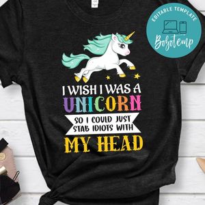 I Wish I Was A Unicorn Shirt
