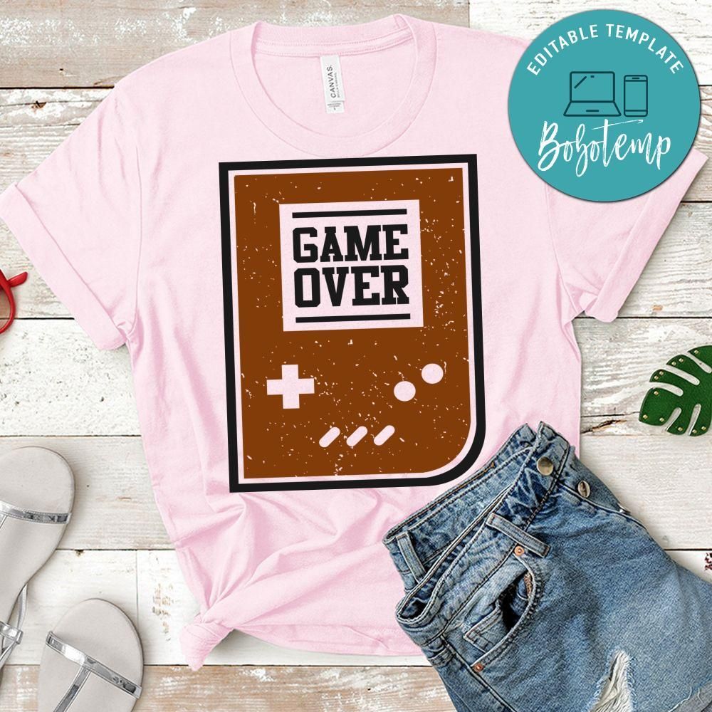 Game Over Shirt