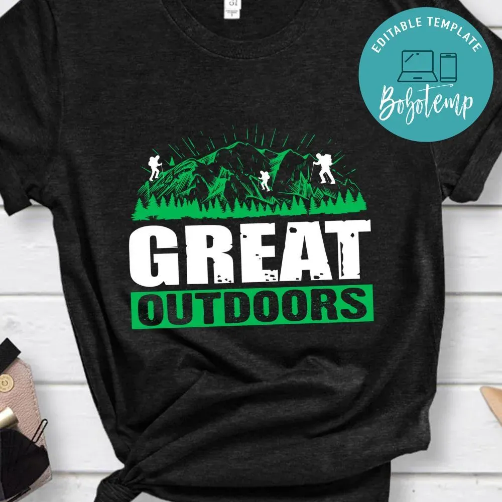 Great Outdoors Shirts Bobotemp