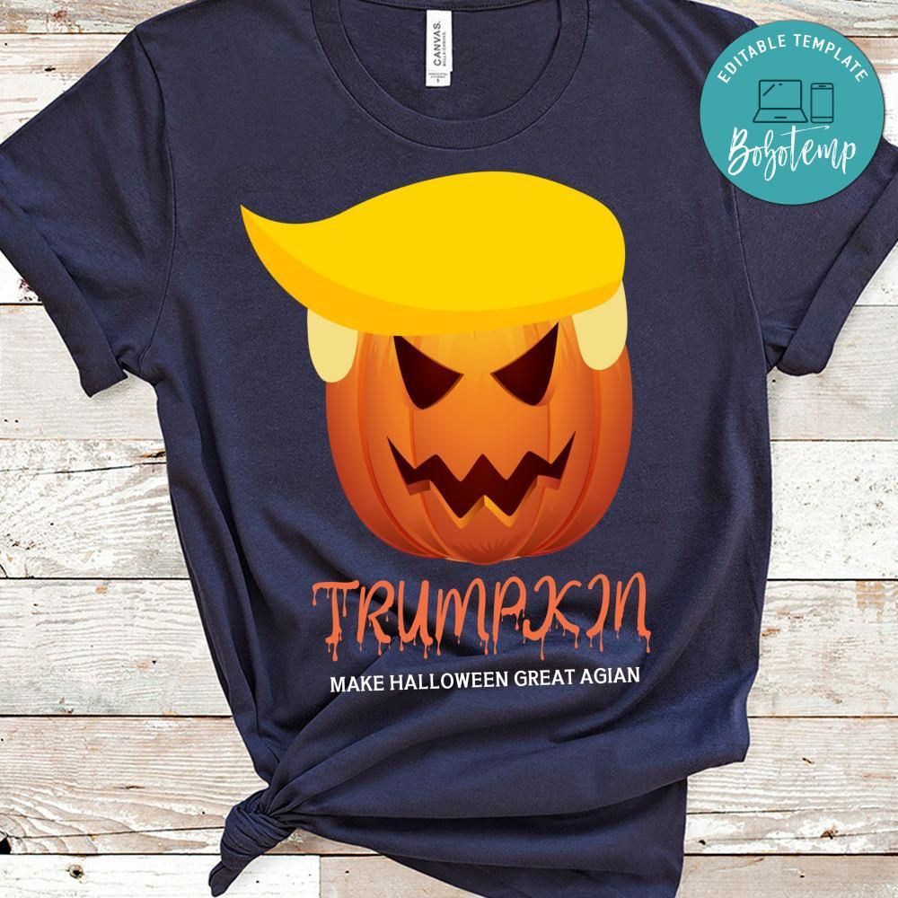 Trumpkin Make Halloween Great Again Shirt
