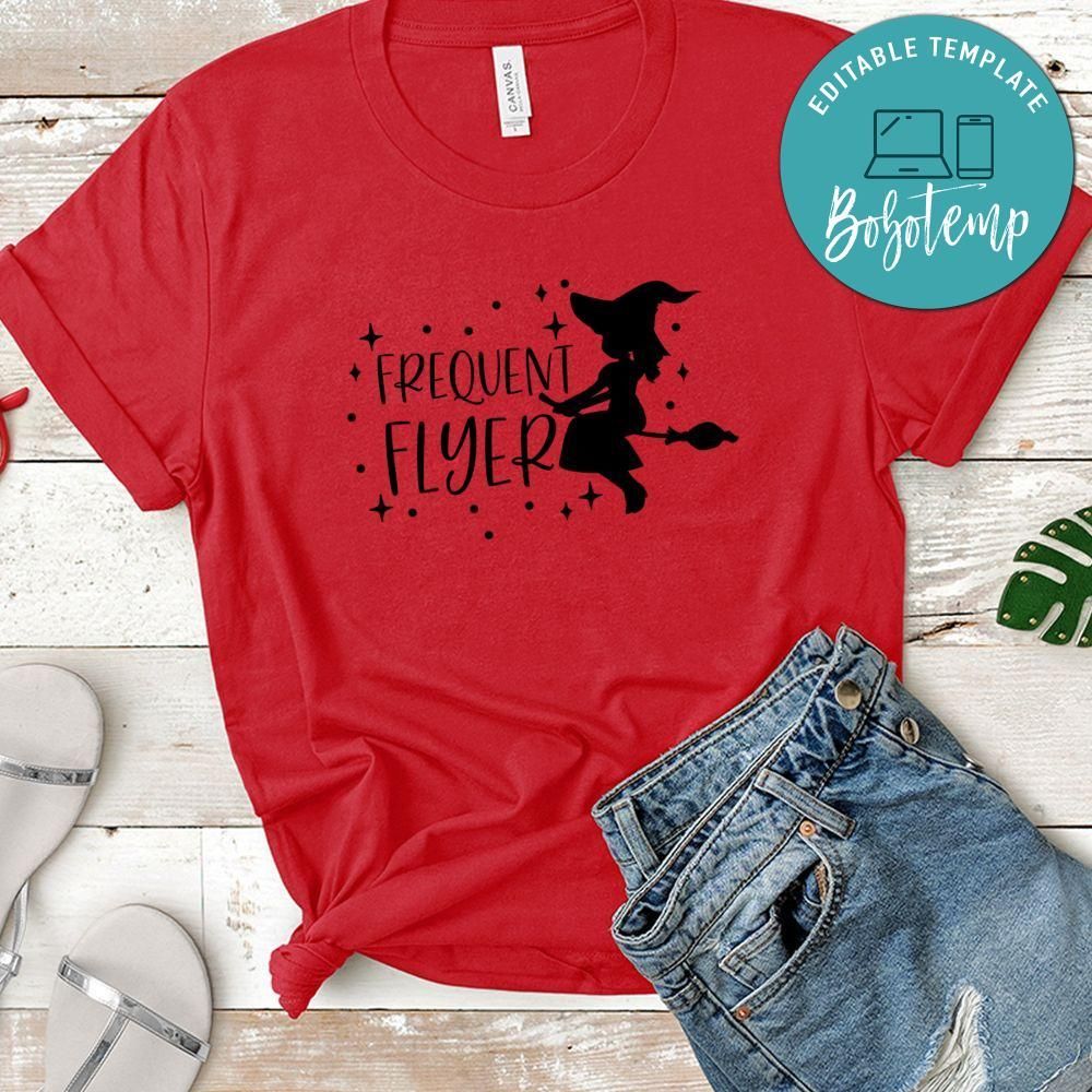 Frequent Flyer Halloween Shirt