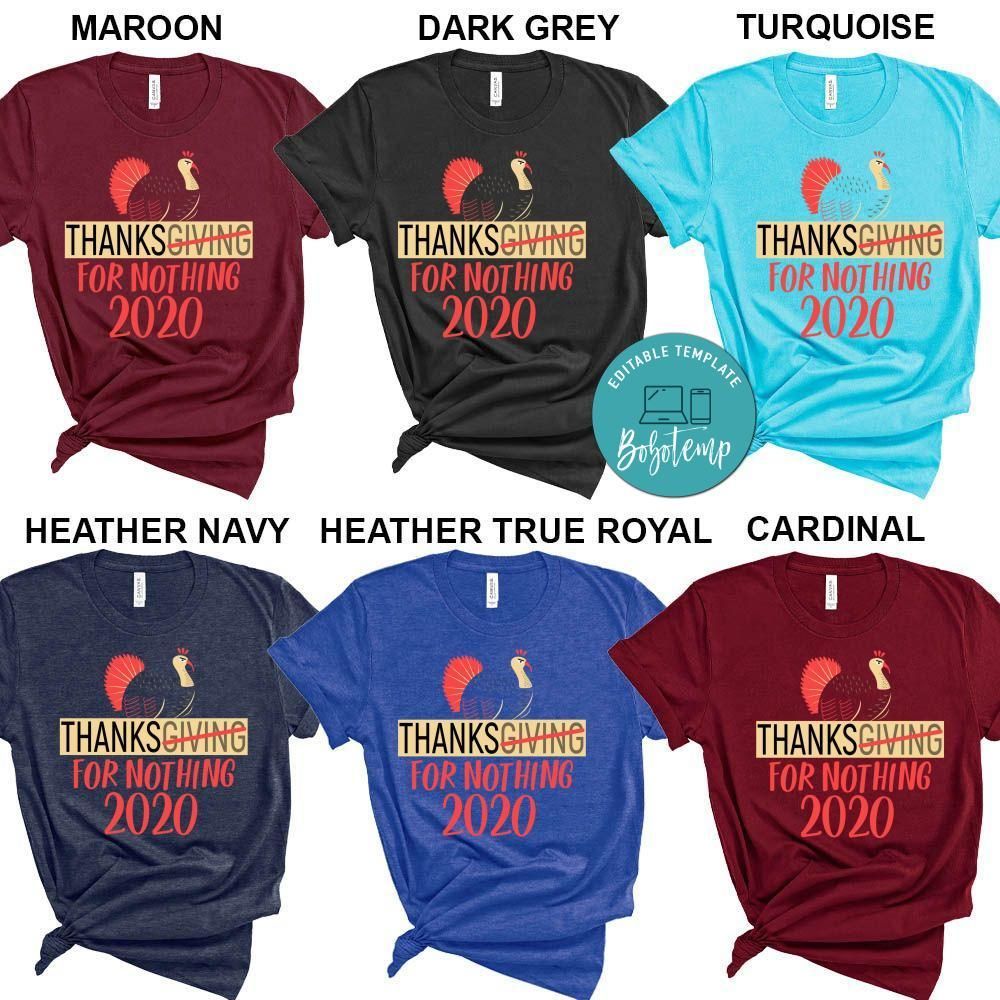 Funny Sarcastic Thanksgiving 2020 Shirt