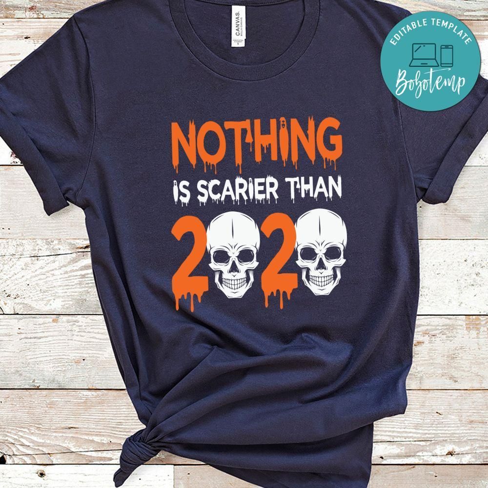 Halloween 2020 Scary Skeleton Skull Shirt