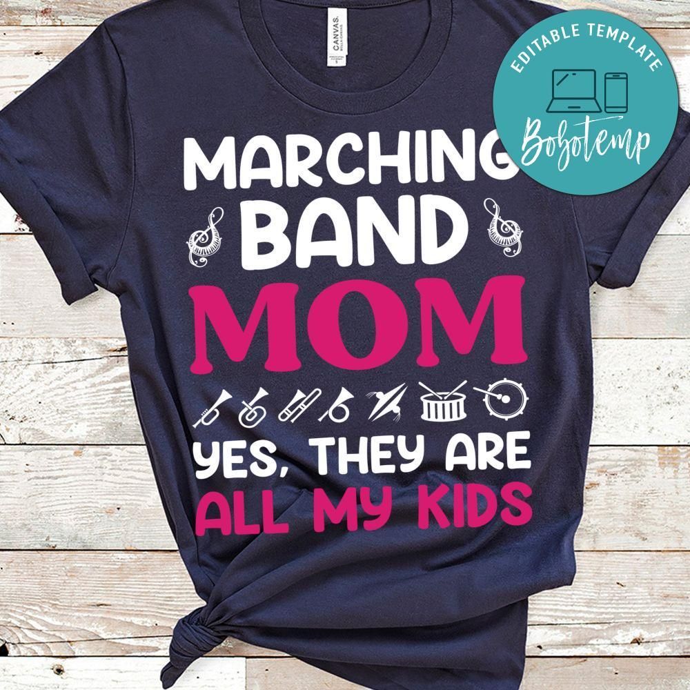 Marching Band Mom Shirt