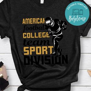 American College Sport Shirt
