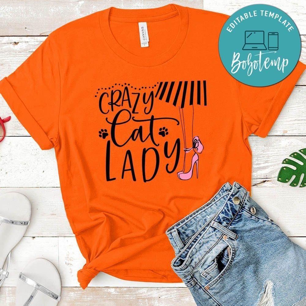 Crazy Cat Lady Shirt