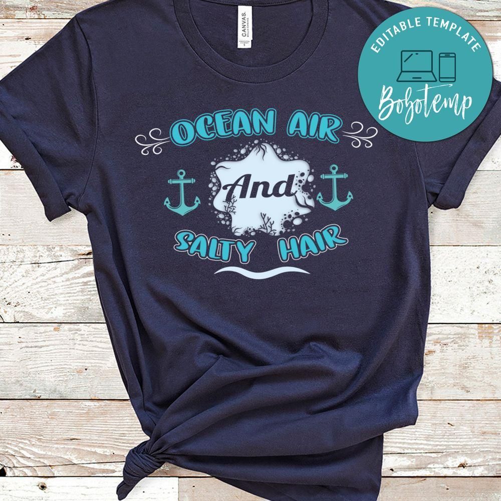 Ocean Air Salty Hair Shirt