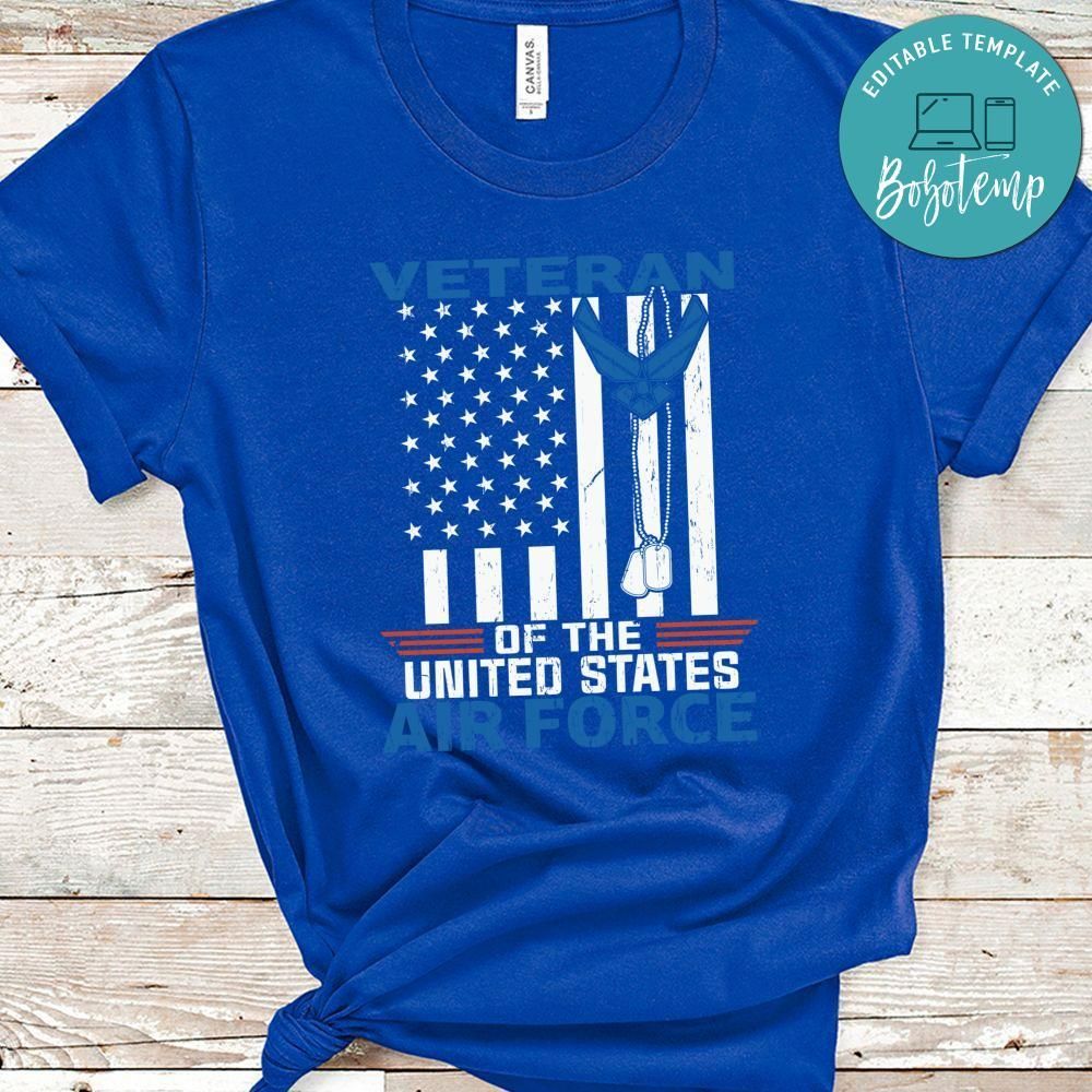 Veteran of the United States Air Force Shirt
