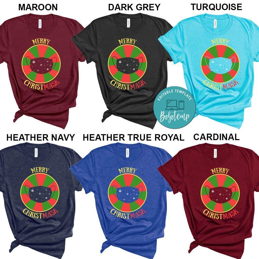 Merry Christmask Quarantine Christmas Shirt